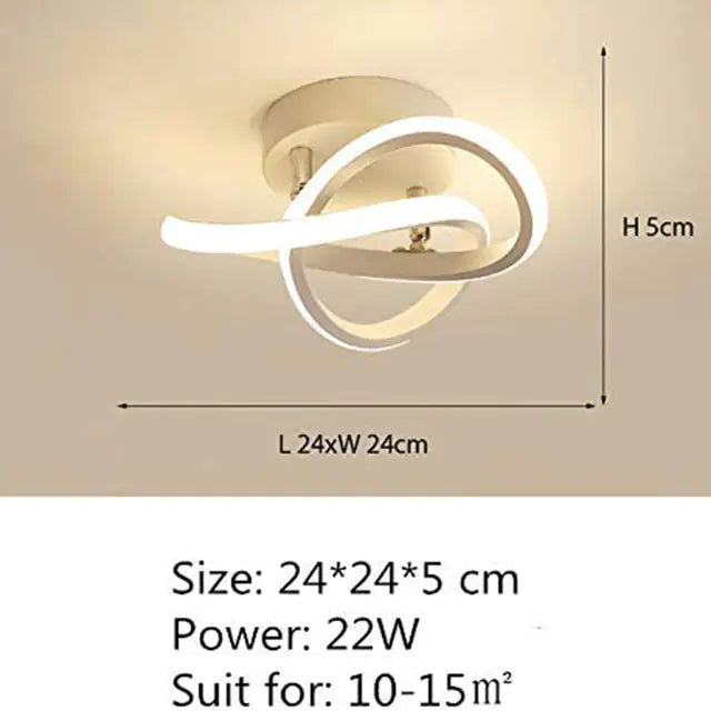 Nordic LED Pendant Light - Modern Geometry Design - KENDRI SHOP