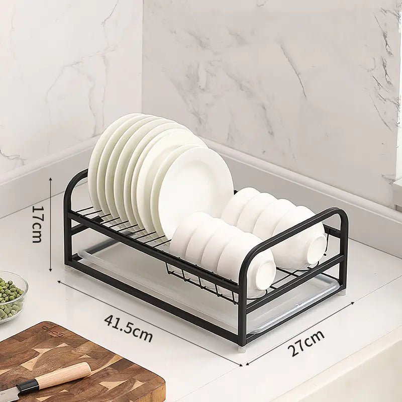 Dishware Storage Rack for Kitchen Shelves and Cupboard - KENDRI SHOP
