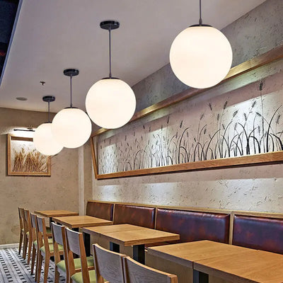 Modern Style Glass Sphere Ceiling Light - KENDRI SHOP