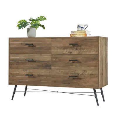 6-drawer Cabinet TV Stand - KENDRI SHOP