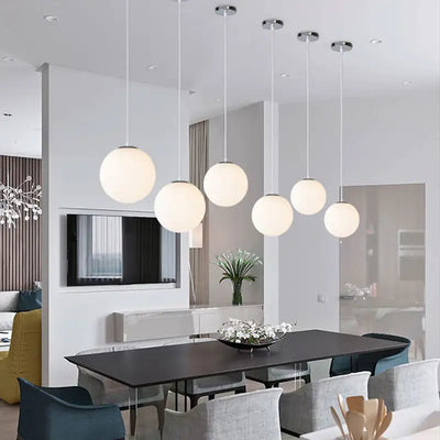 Modern Style Glass Sphere Ceiling Light - KENDRI SHOP