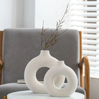 Ceramic Flower Vase - KENDRI SHOP