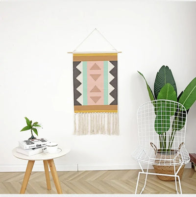 Hanging Backdrop Geometric TapestryHanging Backdrop Geometric Tapestry