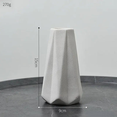 Simple Ceramic Vase - KENDRI SHOP