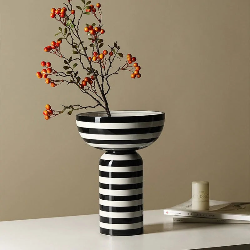 Ceramic Flower Vase - KENDRI SHOP