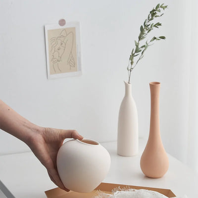 Nordic Ceramic Vase Discover the epitome of Nordic style
