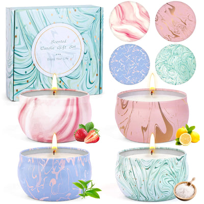 Scented Candles Christmas Gift Set