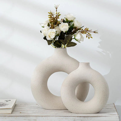 Ceramic Flower Vase - KENDRI SHOP