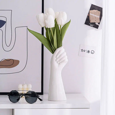 Ceramic Hand Vase - KENDRI SHOP