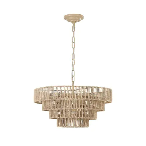Bohemian Woven Chandelier -Unavailable Platform- Temu - KENDRI SHOP