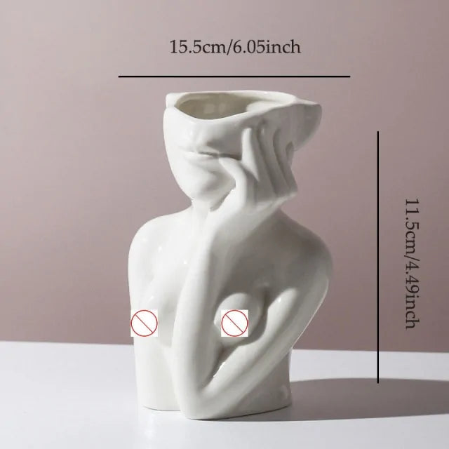 Nordic Ceramic Vase - KENDRI SHOP