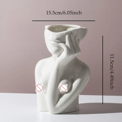 Nordic Ceramic Vase - KENDRI SHOP