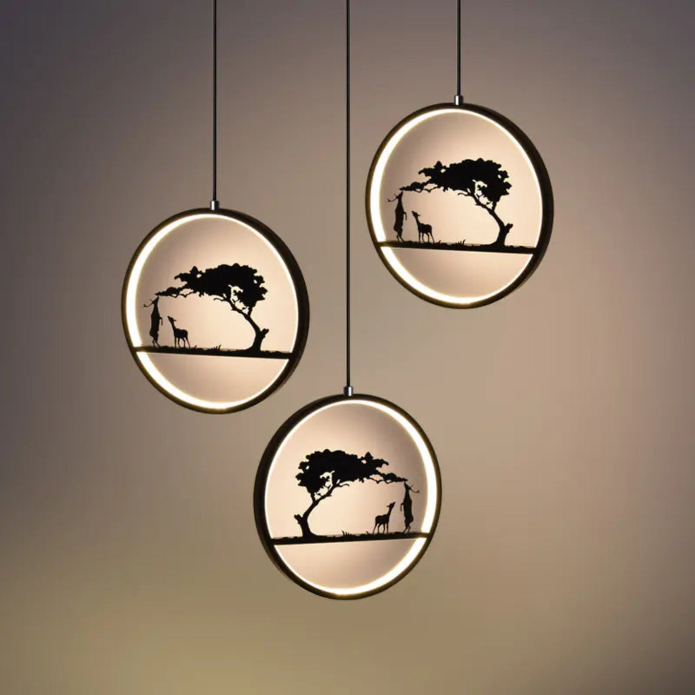 Creative Deer Pendant Light for Modern Nordic Dining - KENDRI SHOP