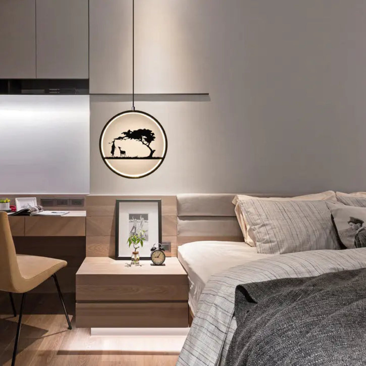 Creative Deer Pendant Light for Modern Nordic Dining - KENDRI SHOP