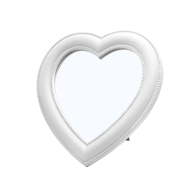 Heart-Shaped Wall-Mounted Tabletop Decorative Mirror - KENDRI SHOP