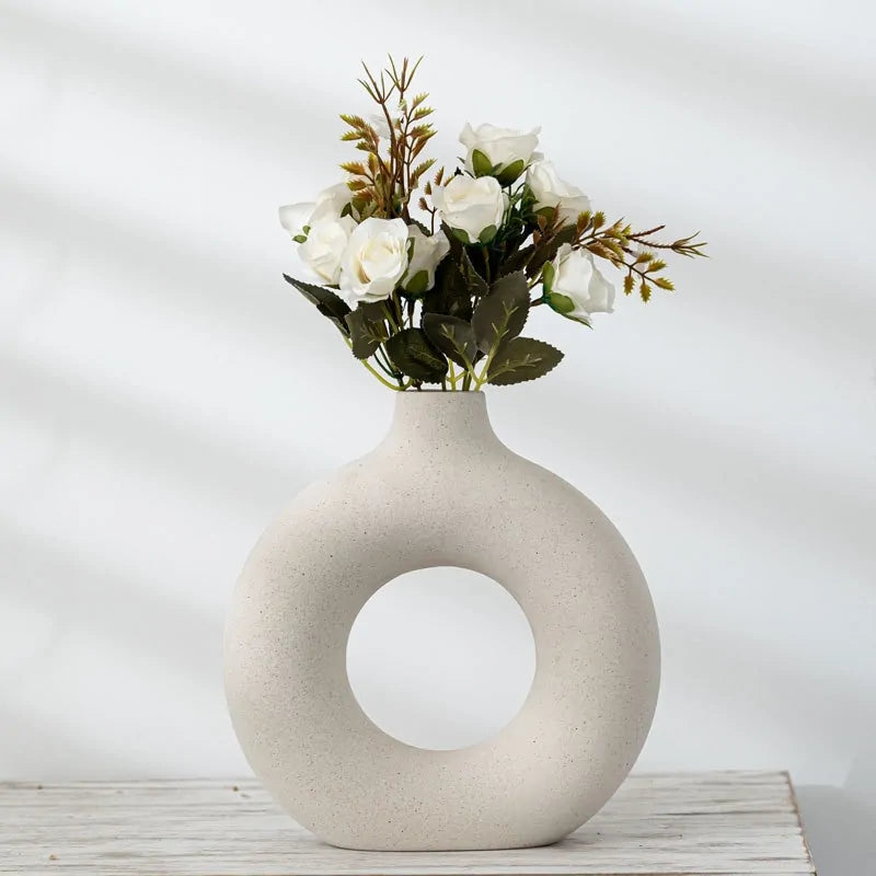 Ceramic Flower Vase - KENDRI SHOP