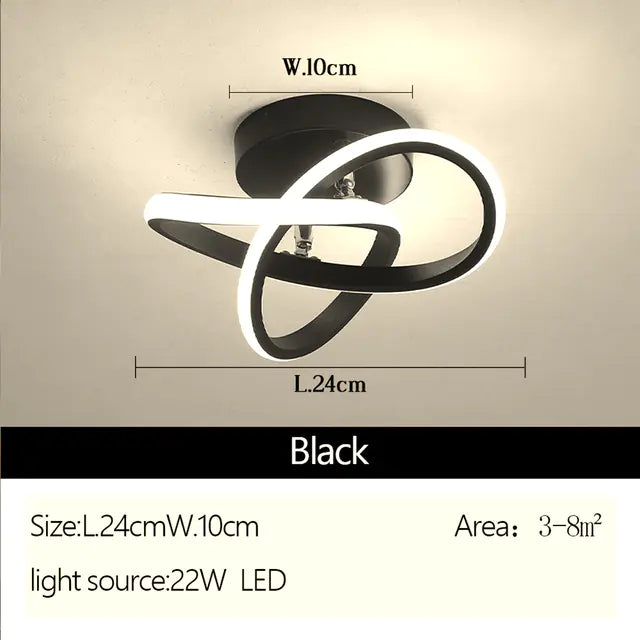 Nordic LED Pendant Light - Modern Geometry Design - KENDRI SHOP