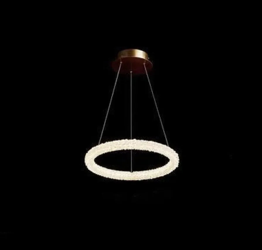 Crystal Ring Chandelier - KENDRI SHOP