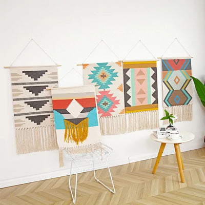 Hanging Backdrop Geometric TapestryHanging Backdrop Geometric Tapestry