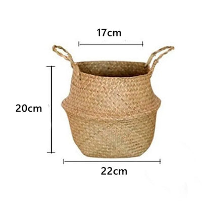 Seagrass Hanging Planter Basket - KENDRI SHOP