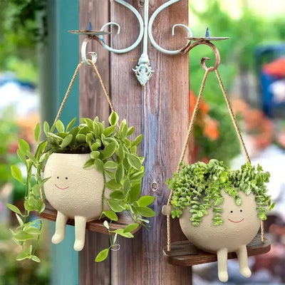 Swing Face Planter Pot - KENDRI SHOP