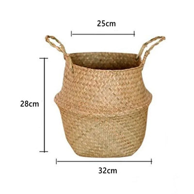 Seagrass Hanging Planter Basket - KENDRI SHOP