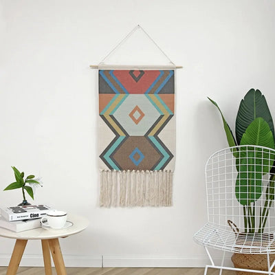 Hanging Backdrop Geometric TapestryHanging Backdrop Geometric Tapestry