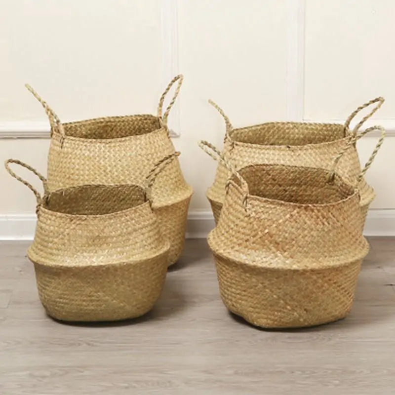 Seagrass Hanging Planter Basket - KENDRI SHOP