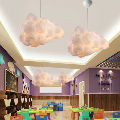Floating Cloud Chandelier Lamp - KENDRI SHOP