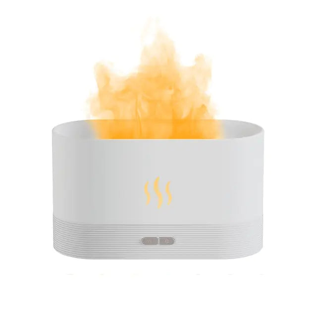 Aroma Diffuser LED Ultrasonic Flame Humidifier - KENDRI SHOP