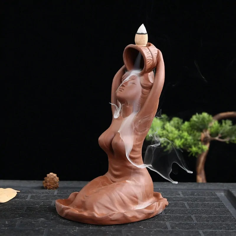 Ceramic Clay Incense Burner - KENDRI SHOP
