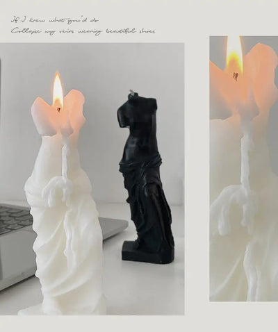 Venus Portrait Scented Candle - KENDRI SHOP