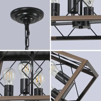 Farmhouse Chandelier 4 Lights Vintage Antique Chandelier Lamps -no Bulbs-Unusable Platform - Temu - KENDRI SHOP