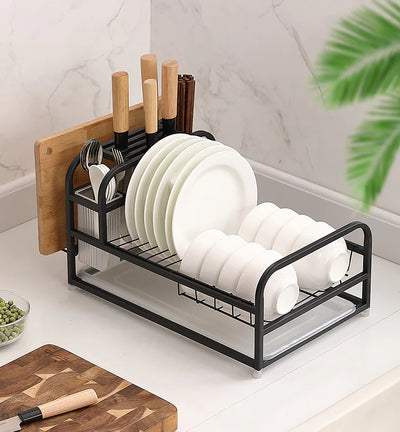 Dishware Storage Rack for Kitchen Shelves and Cupboard - KENDRI SHOP