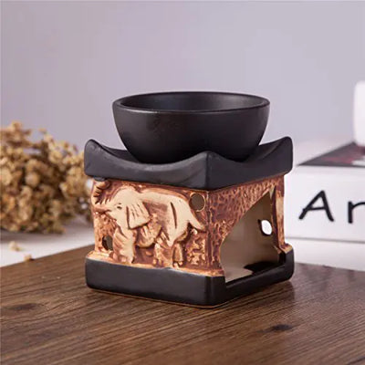 Aromatherapy Ceramic Essential Oil Burner - KENDRI SHOP