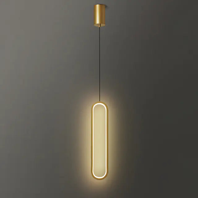 Nordic LED Pendant Light - Modern Geometry Design - KENDRI SHOP