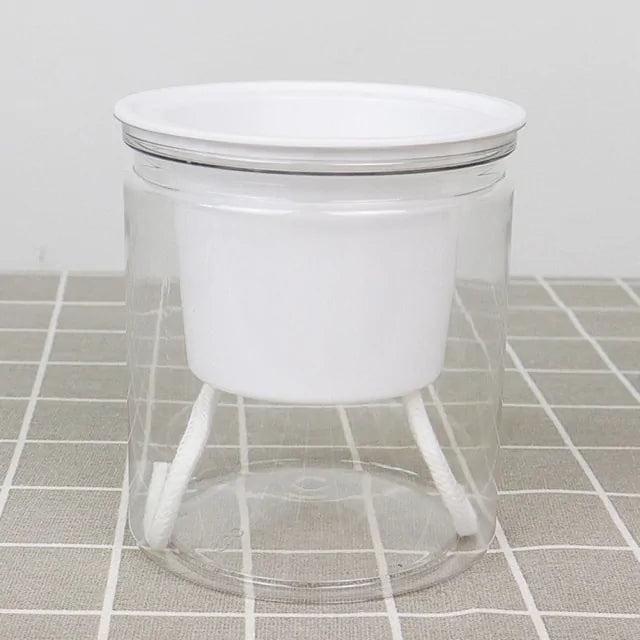 Handmade 2 Layer Self Watering Planter - KENDRI SHOP