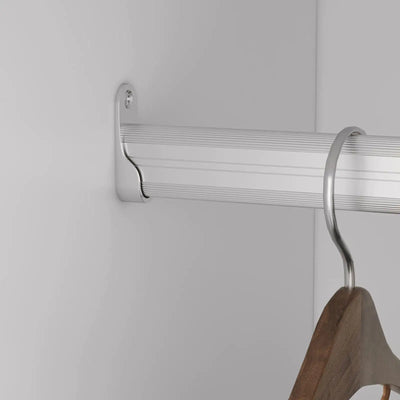 C2 Closet Shelves for bathroom,Wooden Closet System Modular With 2 Doors Shelves Wall Mount Organizer Modern Shelving for Walk in Closet Organization Bedroom Built in Clothes Storage 31.49''W x 16.04''D x 31.49''H - KENDRI SHOP