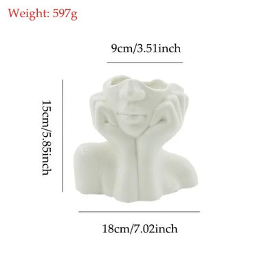 Nordic Ceramic Vase - KENDRI SHOP