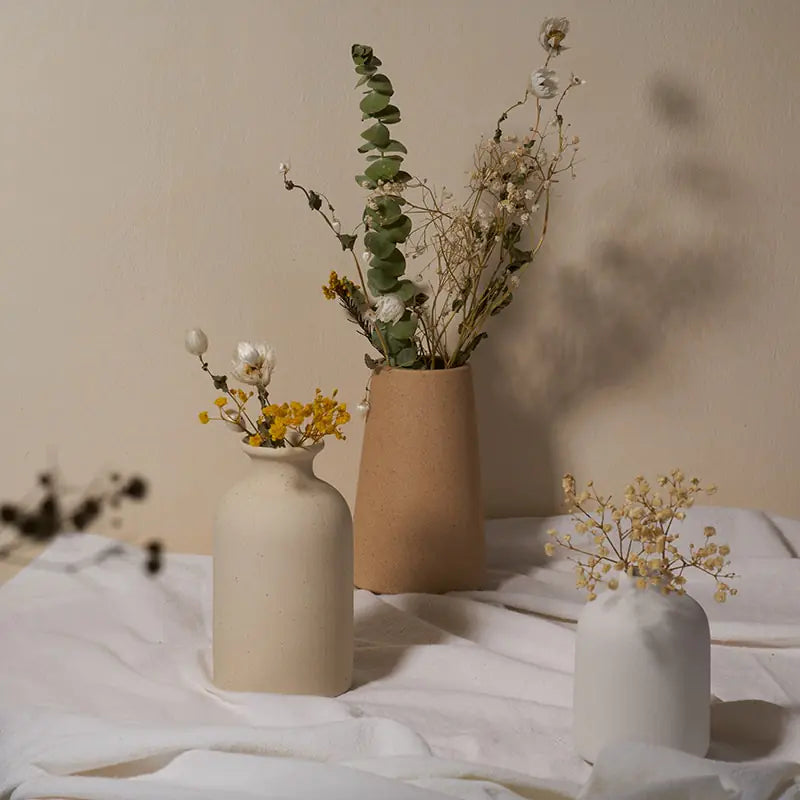 Simple Ceramic Vase - KENDRI SHOP