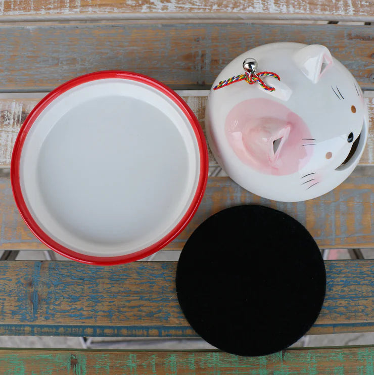 Ceramic Mosquito Coil Holder and Incense Burner - KENDRI SHOP