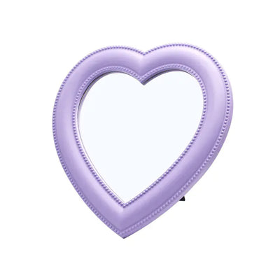 Heart-Shaped Wall-Mounted Tabletop Decorative Mirror - KENDRI SHOP