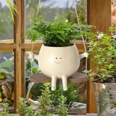 Swing Face Planter Pot - KENDRI SHOP