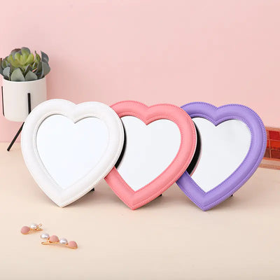 Heart-Shaped Wall-Mounted Tabletop Decorative Mirror - KENDRI SHOP