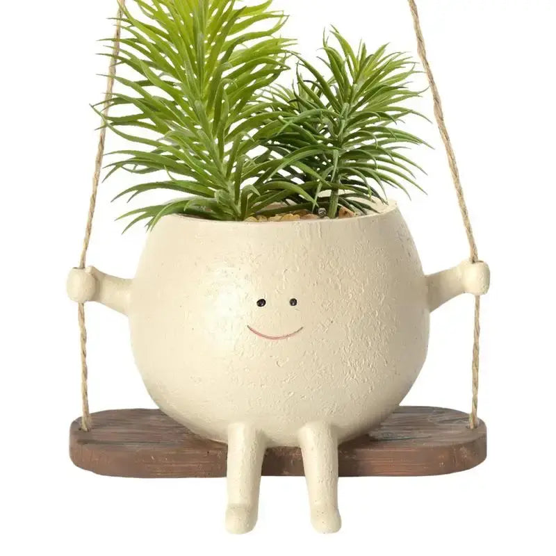 Swing Face Planter Pot - KENDRI SHOP