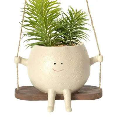 Swing Face Planter Pot - KENDRI SHOP