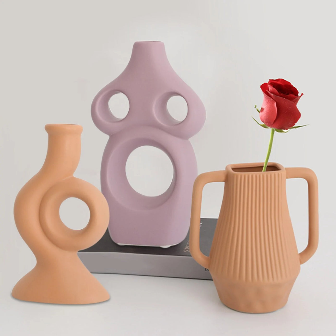 Ceramic Flower Vase - KENDRI SHOP