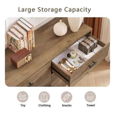 6-drawer Cabinet TV Stand - KENDRI SHOP