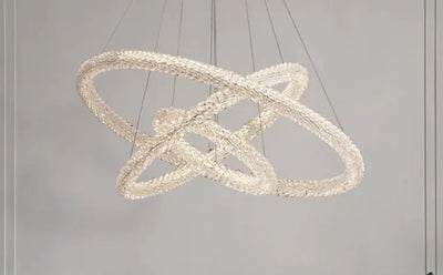 Crystal Ring Chandelier - KENDRI SHOP