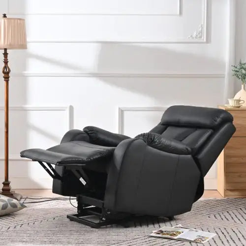 Electric Lift Recliners, PU Recliners For The Elderly, Home Theater Seats, Living Room Chairs, Side Bags, Remote Controls - KENDRI SHOP